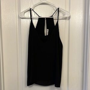 Black V-Neck Cut Out Camisole